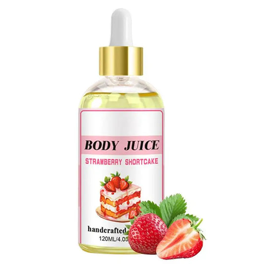 Strawberry Shortcake Body Oil - Helps Remove Dark Spots, Moisturizing Glow, Relieves Dry Skin