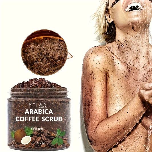 Arabica Coffee Scrub - Organic Exfoliating Body Scrub, Removes Dead Skin And Leaves Skin Soft And Moisturized